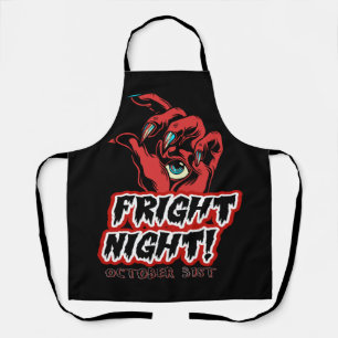 Spooky Eerie Halloween Bloody Fright Night Apron