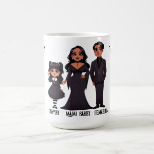 Spooky Ethnic Family Cute Halloween Coffee Mug