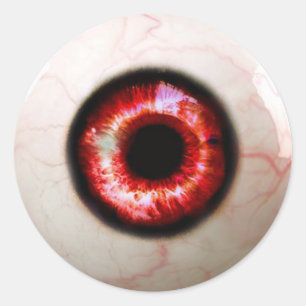 Spooky Eye - Halloween Classic Round Sticker