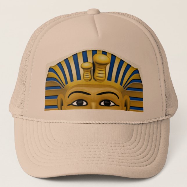 Spooky eyes of King Tut Mask Costume Hat (Front)