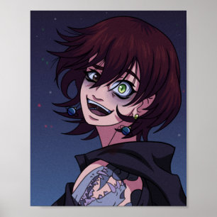 Spooky Eyes Poster