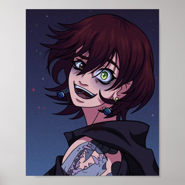 Spooky Eyes Poster (Front)