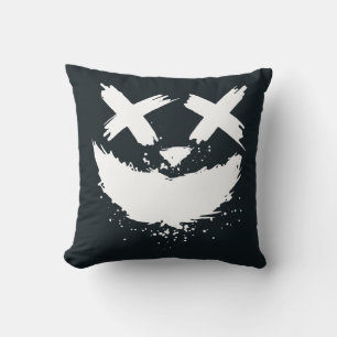 Spooky Face in a Halloween Cushion
