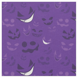 Spooky Faces Fabric