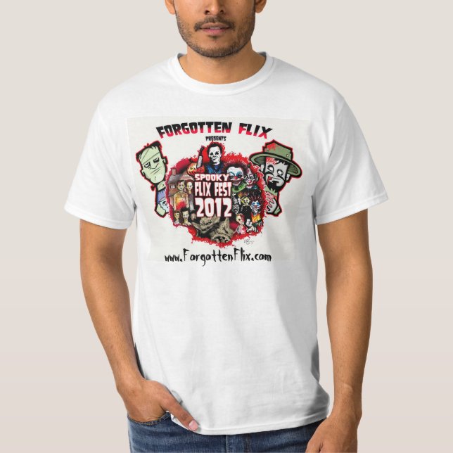 Spooky Flix Fest 2012 Tee (Front)