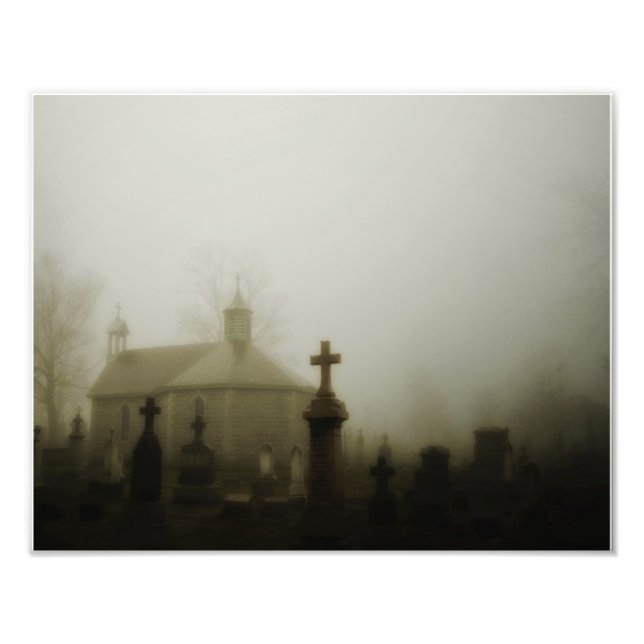 Spooky Fog Photo Print (Front)