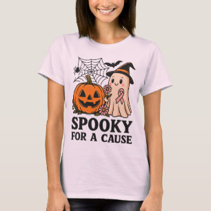 Spooky for a Cause – Cute Ghost Halloween T-Shirt