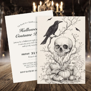 Spooky Forest Halloween Invitation