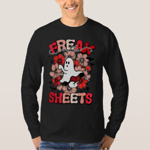 Spooky Freak In The Sheets Halloween T-Shirt