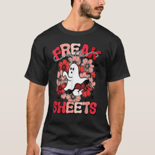 Spooky Freak In The Sheets Halloween T-Shirt