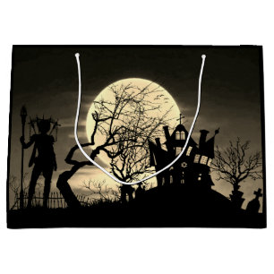 Spooky Full Moon Large Gift Bag