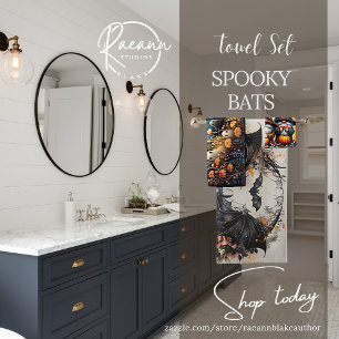 Spooky Fun Halloween Bath Towel Set