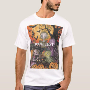 Spooky Fun Halloween Monster Mash T-Shirt. T-Shirt