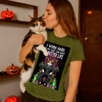 Spooky Funny Cat Quote | Cat Is the Boss
