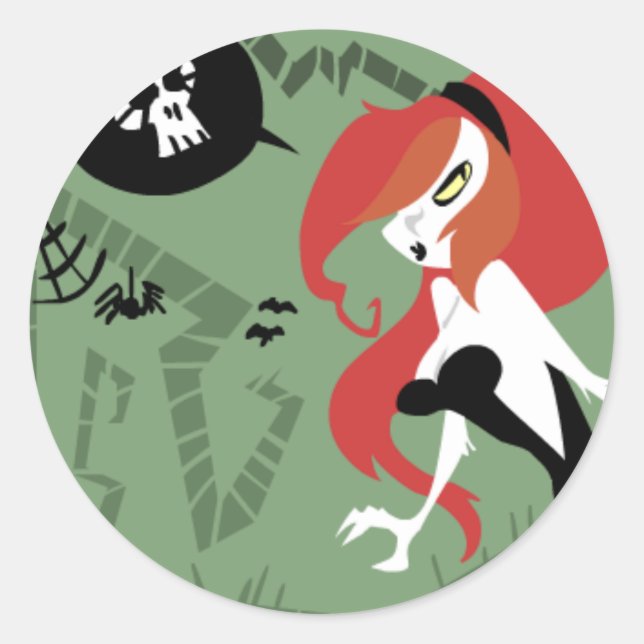 Spooky Gal Stickers (Front)