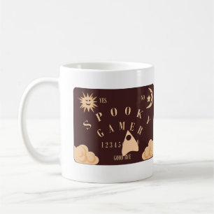 Spooky Gamer Fun Boardgame Slogan Coffee Mug