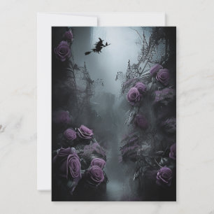 Spooky Garden Halloween Party Invitation