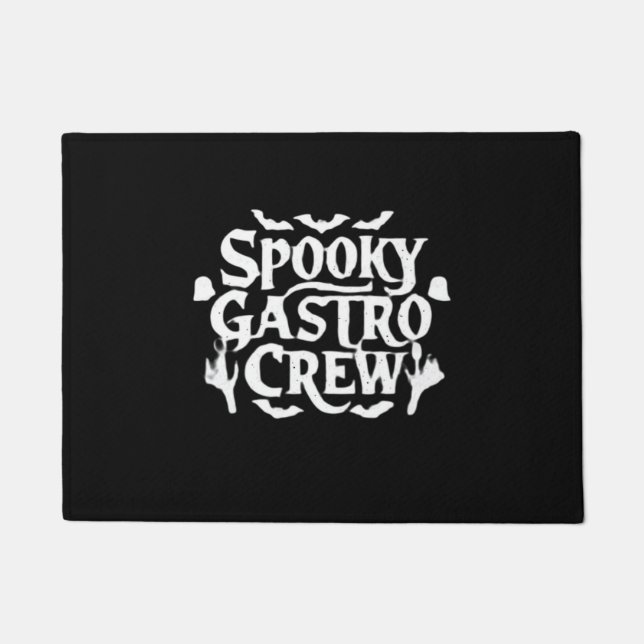 Spooky Gastro Crew Gastro Nurse Halloween Classic  Doormat (Front)