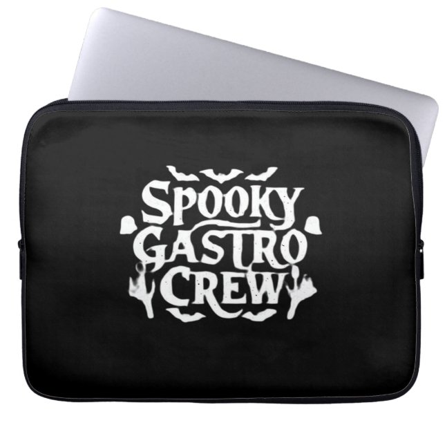 Spooky Gastro Crew Gastro Nurse Halloween Classic  Laptop Sleeve (Front)