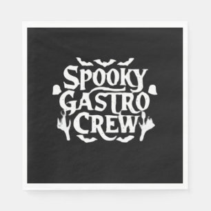 Spooky Gastro Crew Gastro Nurse Halloween Classic  Napkin