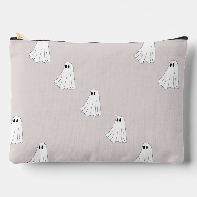 Spooky Ghost Accessory Pouch (Front)