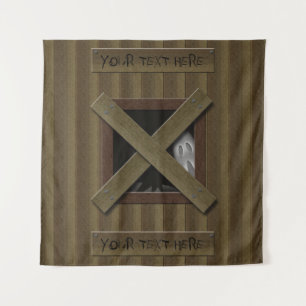 Spooky Ghost Boo Halloween Backdrop Props Tapestry