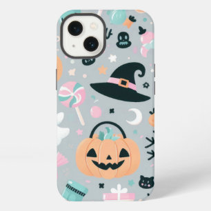 Spooky Ghost Cowboy Cute Halloween Boo Western iPhone 13 Case