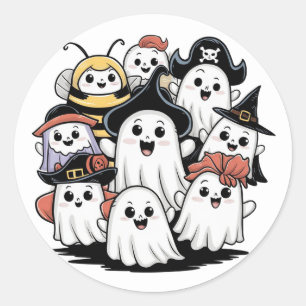 Spooky Ghost Envelope Sticker Sealer