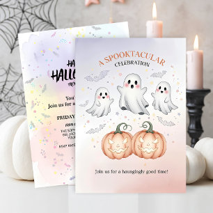 Spooky Ghost Halloween Invitation