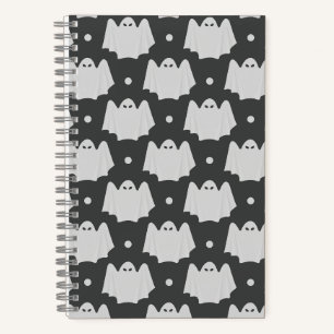 Spooky Ghost Halloween Notebook