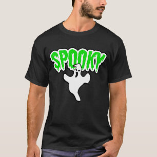 Spooky Ghost Halloween  T-Shirt