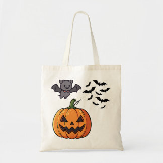 Spooky Ghost Halloween Tote Bag