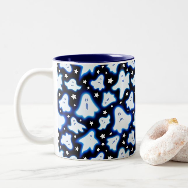 Spooky Ghost mug (With Donut)