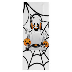 Spooky Ghost Party Favour Bag White For Halloween