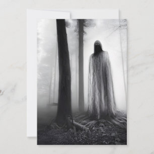 Spooky Ghost Thank You Card