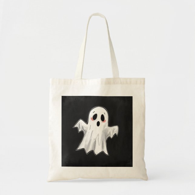 Spooky Ghost  Tote Bag (Front)