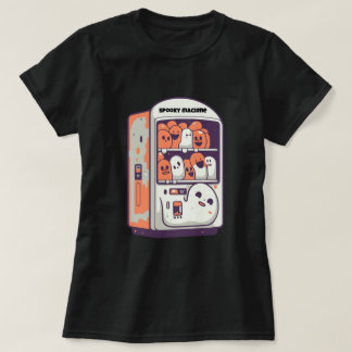 Spooky Ghost Vending Machine Cute Halloween T Shir T-Shirt