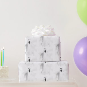 Spooky Ghost Wrapping Paper