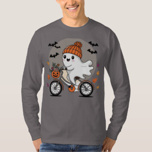 Spooky Ghostly Ride Shirt -Long Sleeve