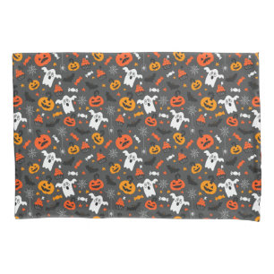 Spooky Ghosts and pumpkins Pillowcase