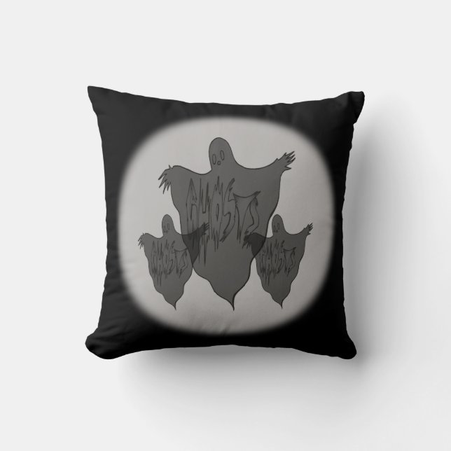 Spooky Ghosts - Cushion (Front)