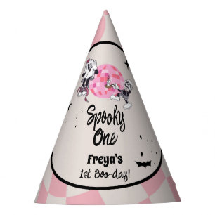 Spooky Ghoul Halloween First Birthday Party Hat