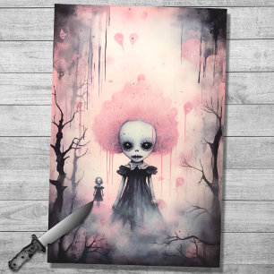 Spooky Girl 12 Decoupage Paper