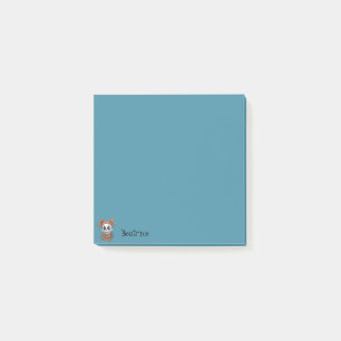 Spooky Girl Blue Post-it Notes
