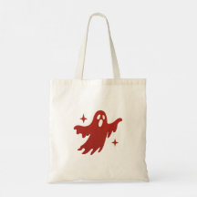 Spooky Girl Halloween Tote Bag
