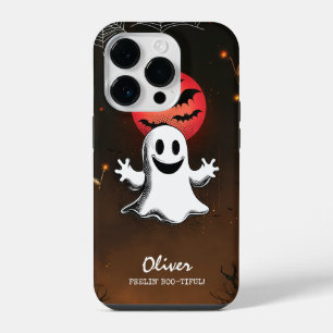 Spooky Glow Ghost - Fun All Year iPhone 14 Pro Case