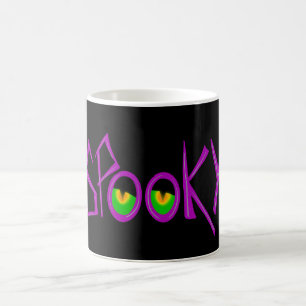 Spooky Glowing Eyeball Halloween Mug