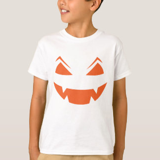 Spooky Glowing Jack O Lantern Kid's Halloween T-Shirt