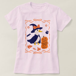 Spooky Goose – Funny Halloween, cute Ghost Goose T-Shirt