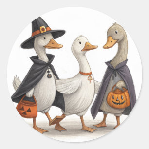Spooky Goose Gang Back to School Stickers